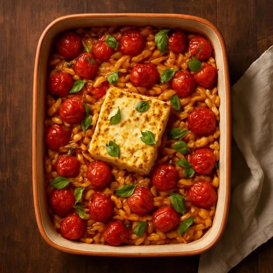 Baked Feta Tomato Pasta