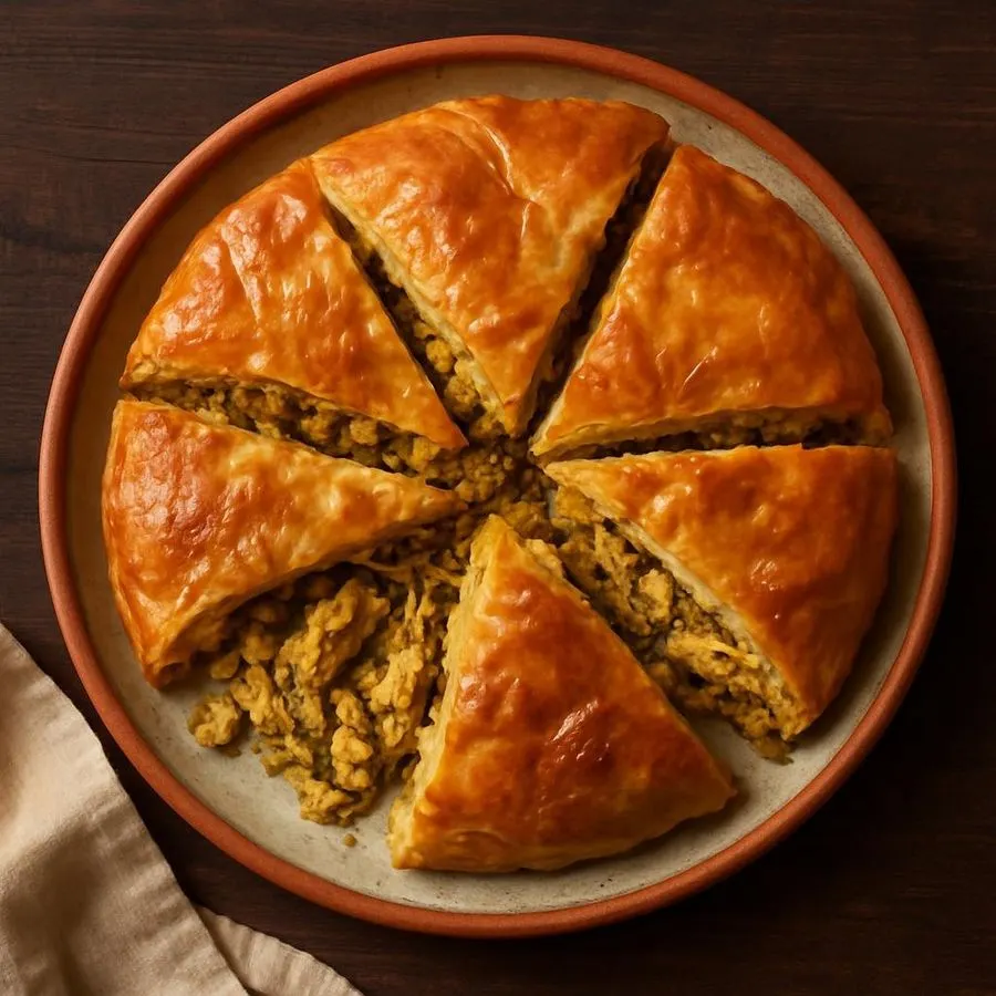 Moroccan Chicken Bastilla