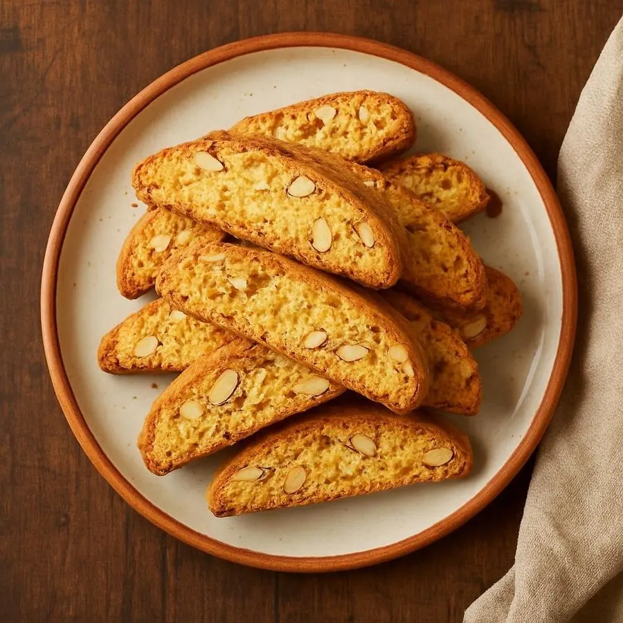 Almond and Orange Biscotti