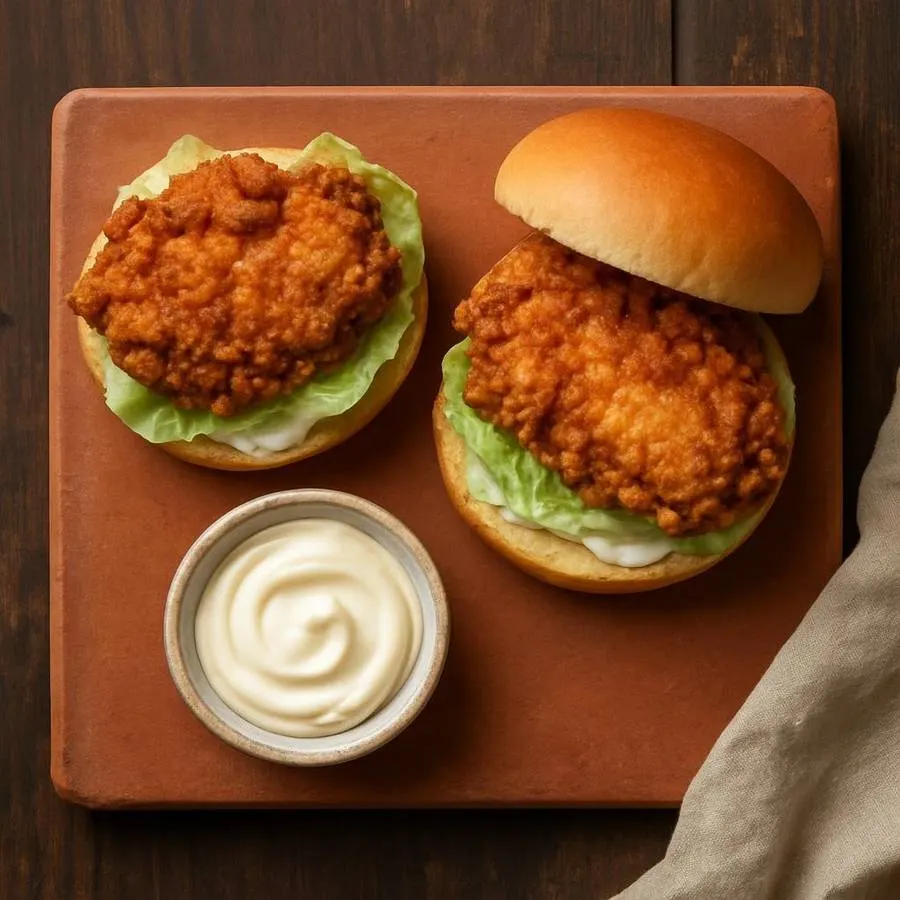 Crispy Chicken Burgers