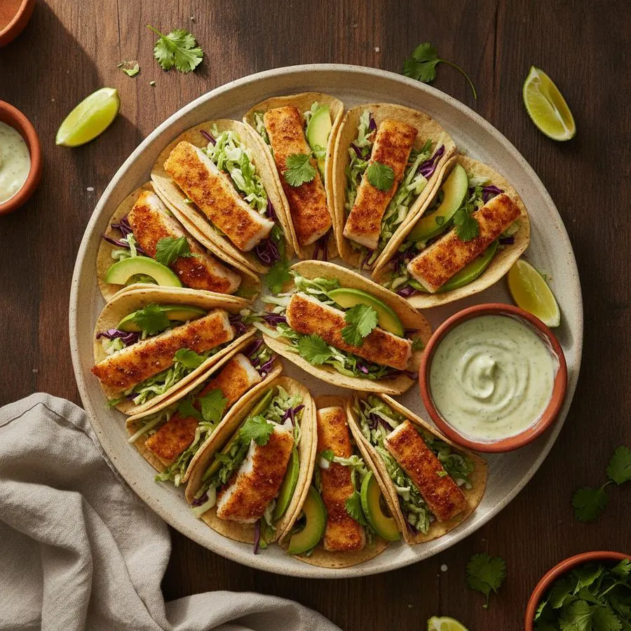 Chili Lime Fish Tacos