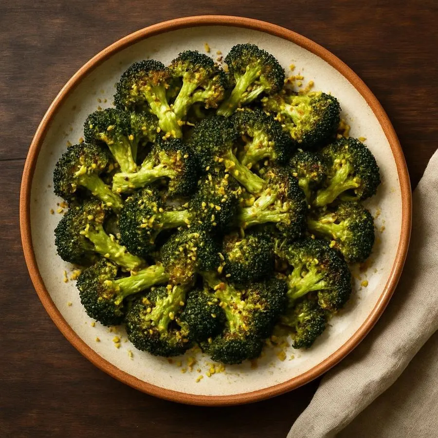 Garlic Parmesan Roasted Broccoli