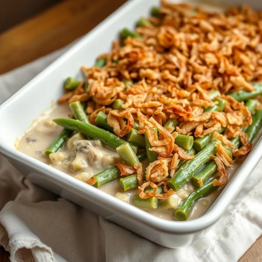 Green Bean Casserole from Scratch