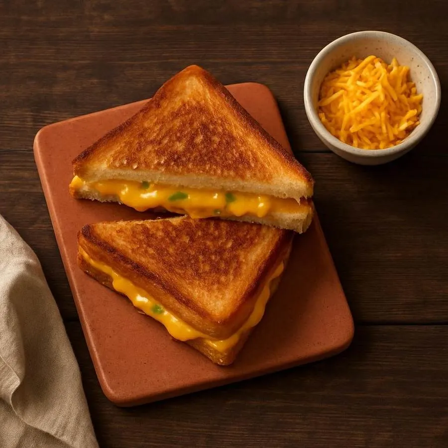 Crispy Grilled Cheese