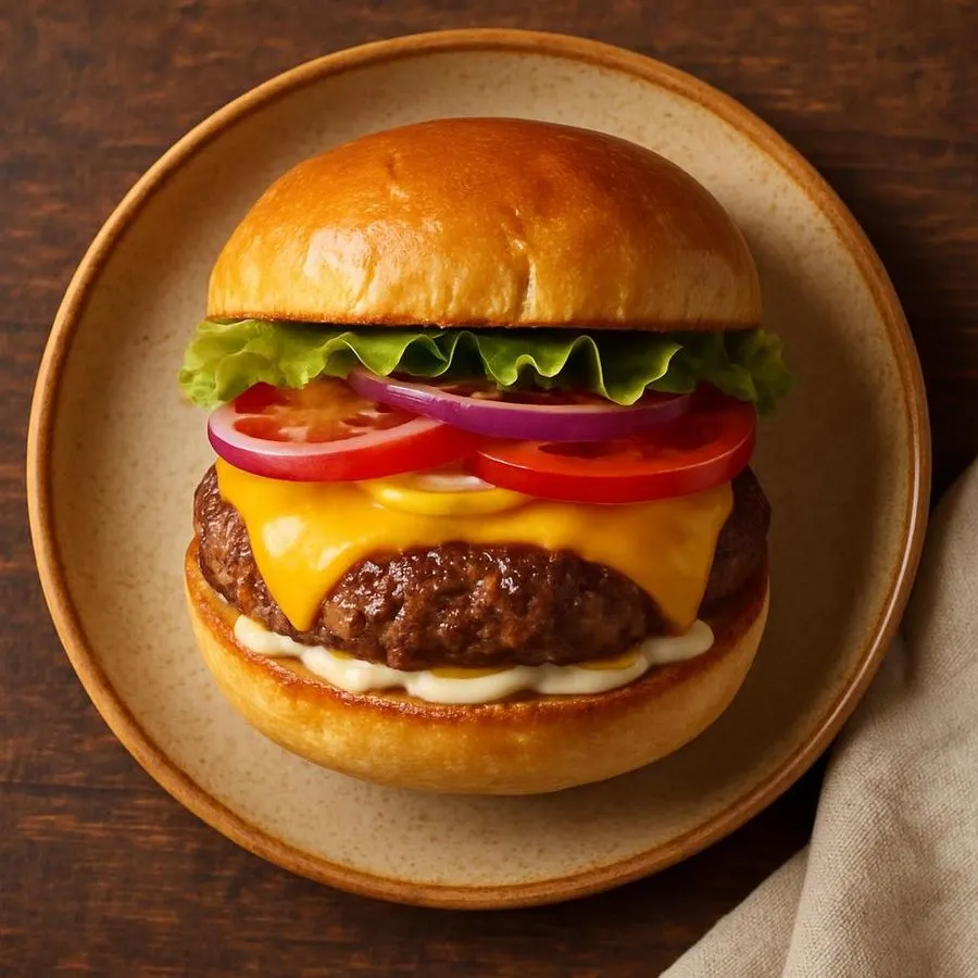 Classic American Hamburger
