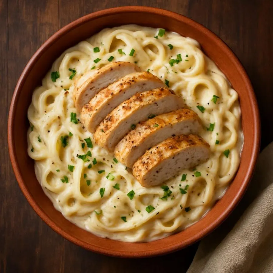High-Protein Cottage Cheese Alfredo