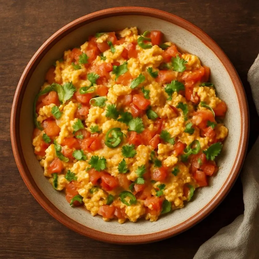 Huevos a la Mexicana