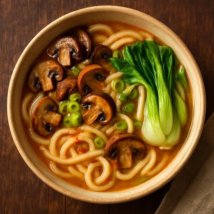 Miso Mushroom Udon