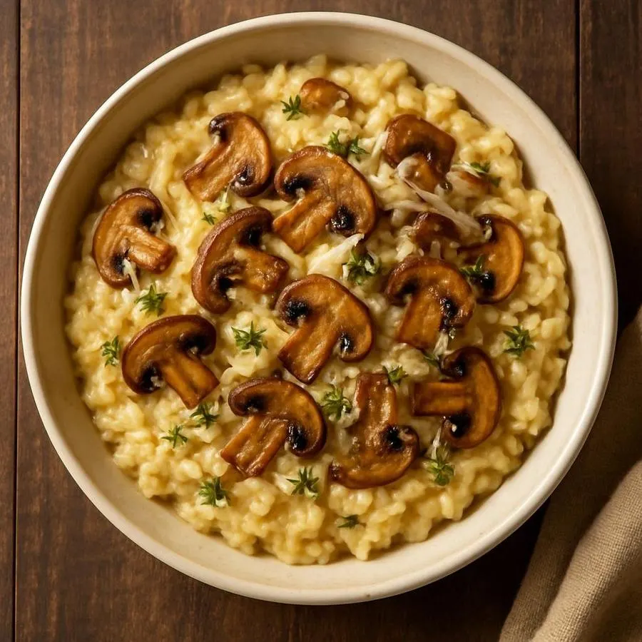 Mushroom Risotto