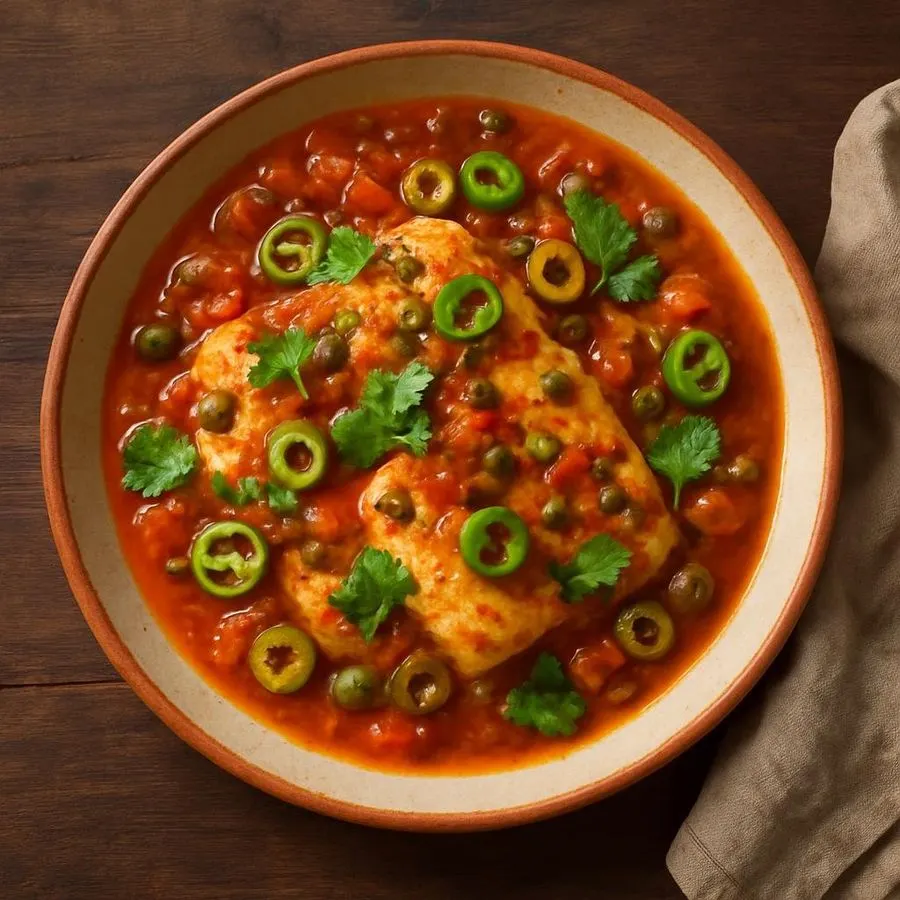 Pescado a la Veracruzana