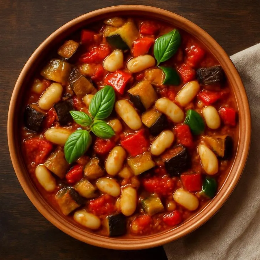 Ratatouille with White Beans