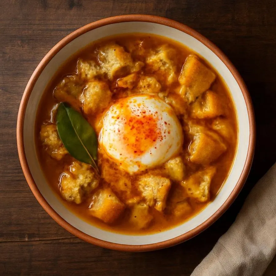 Spanish Garlic Soup (Sopa de Ajo)