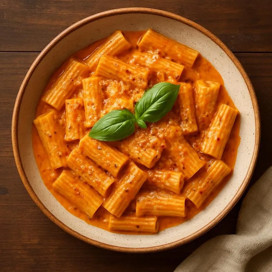 Spicy Vodka Rigatoni