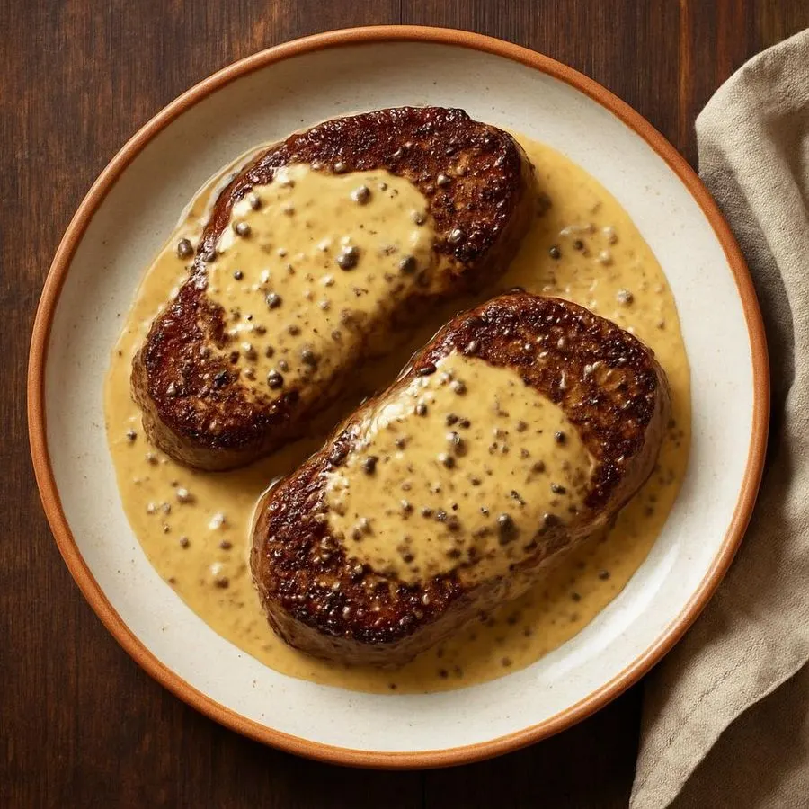 Steak au poivre