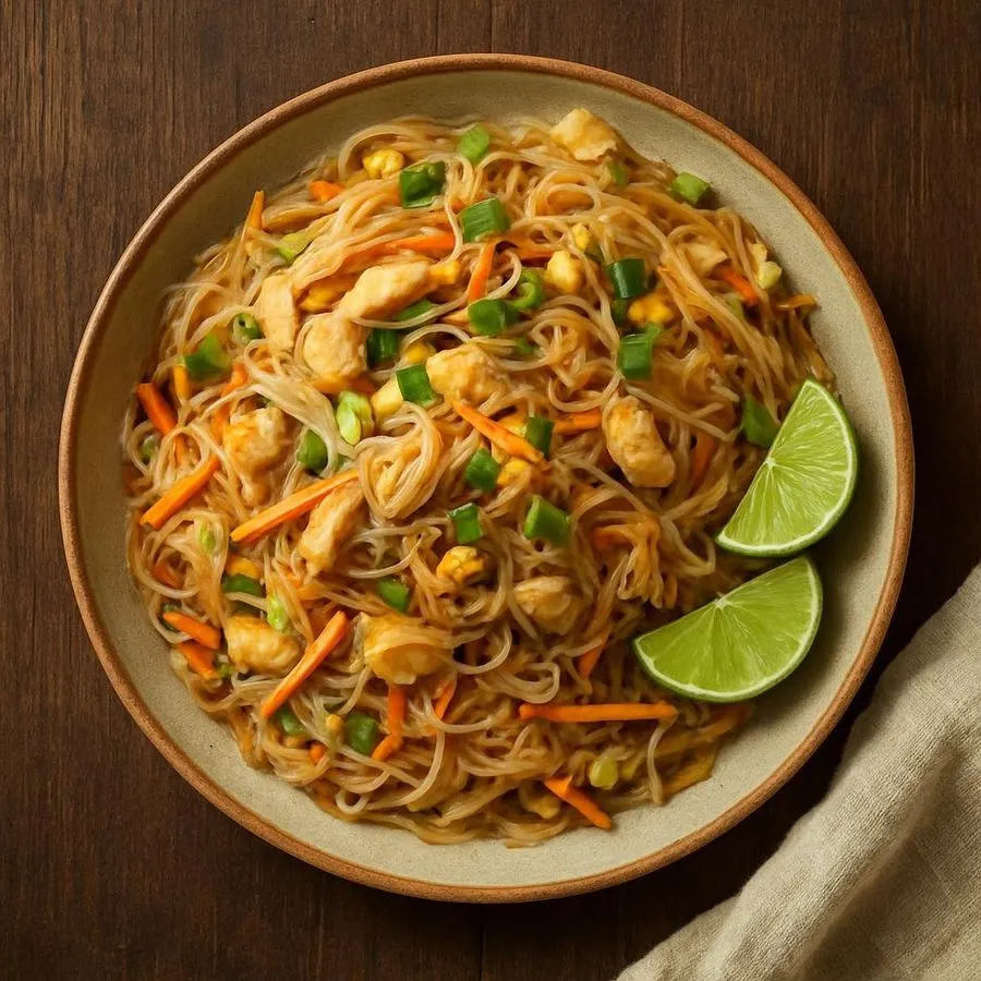 Thai Glass Noodle Stir-Fry