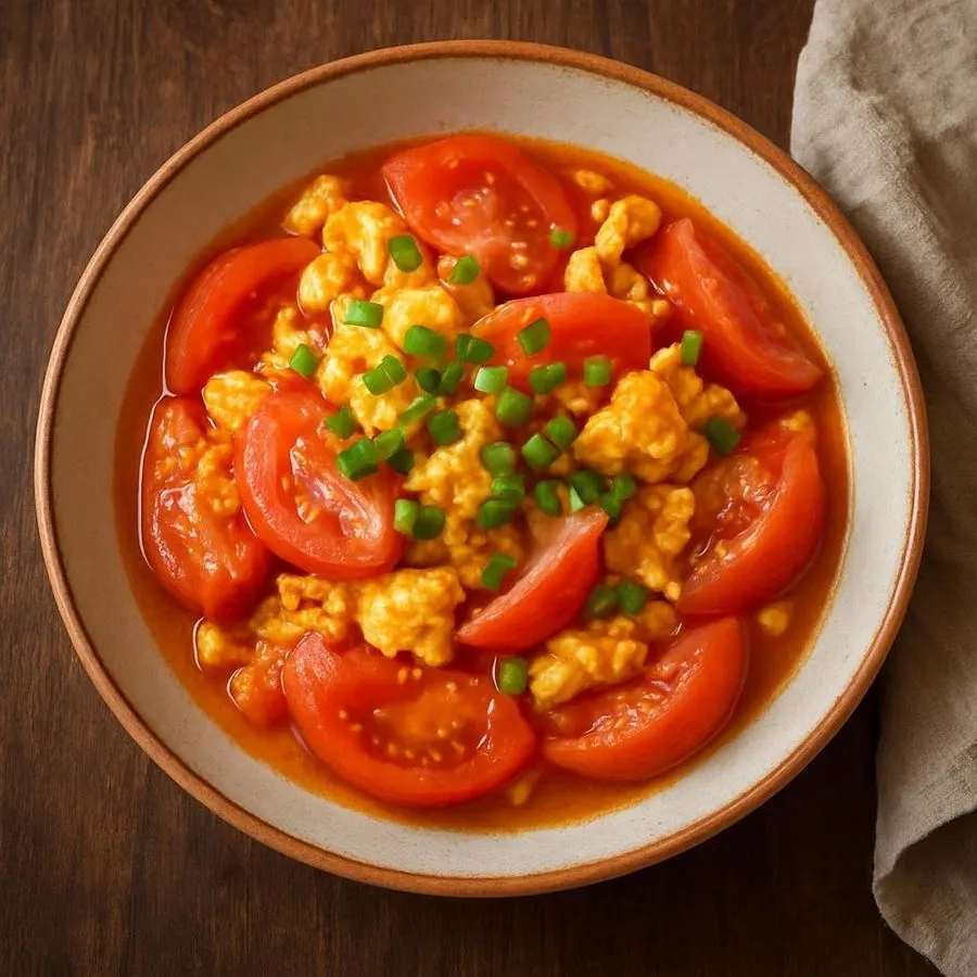 Chinese Tomato and Egg Stir-Fry